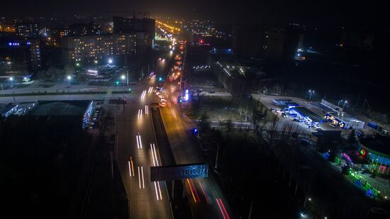 Bishkek at night