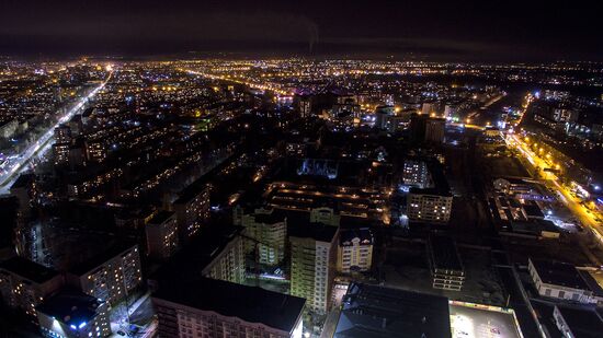 Bishkek at night