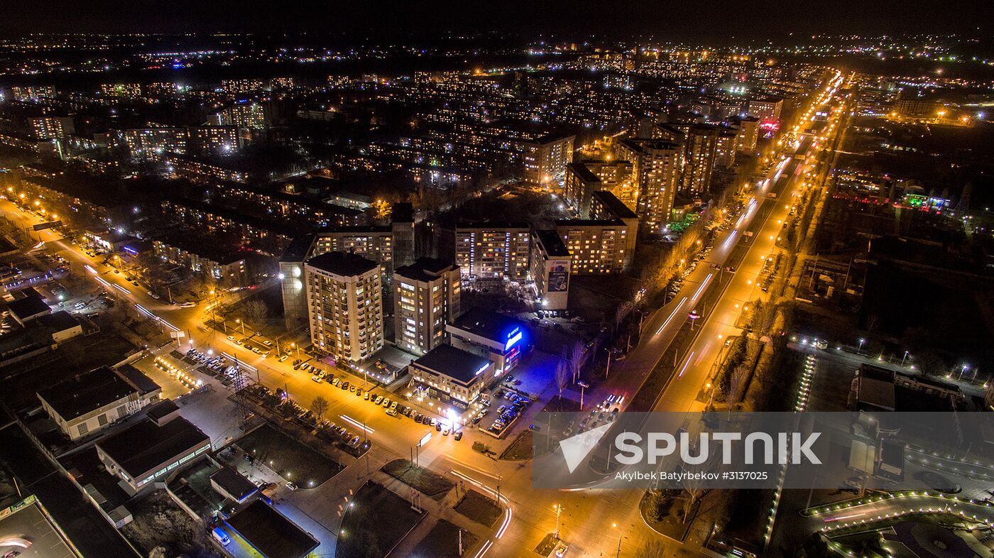 Bishkek at night