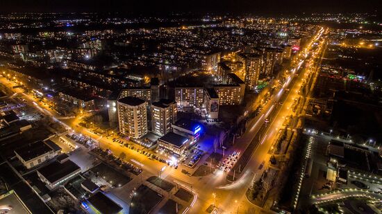 Bishkek at night