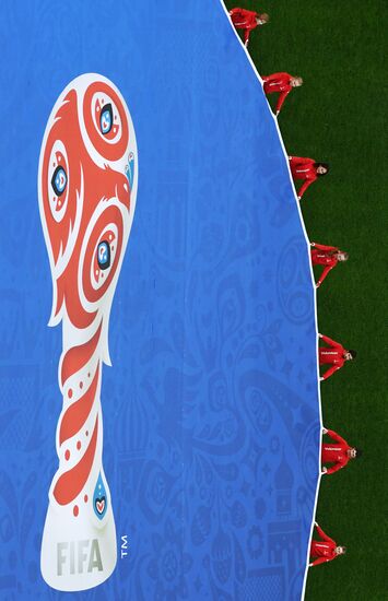 Football. 2017 FIFA Confederations Cup. Cameroon vs. Australia