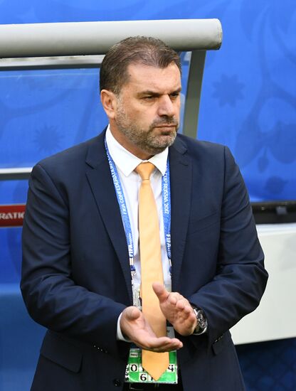 Football. 2017 FIFA Confederations Cup. Cameroon vs. Australia