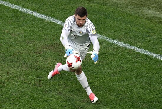 Football. 2017 FIFA Confederations Cup. Cameroon vs. Australia