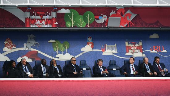 Football. 2017 FIFA Confederations Cup. Cameroon vs. Australia