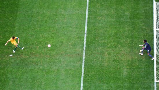 Football. 2017 FIFA Confederations Cup. Cameroon - Australia