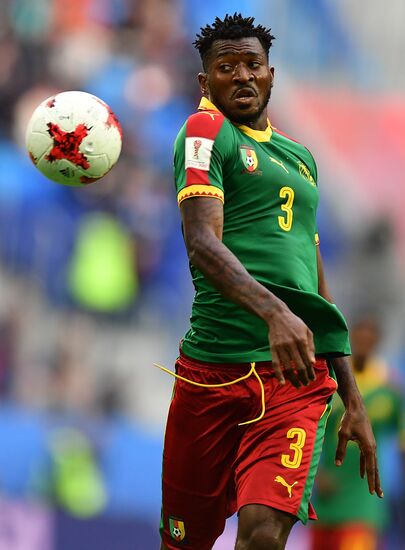Football. 2017 FIFA Confederations Cup. Cameroon vs. Australia