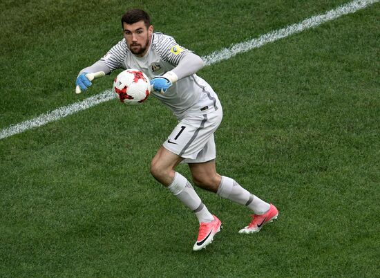 Football. 2017 FIFA Confederations Cup. Cameroon vs. Australia