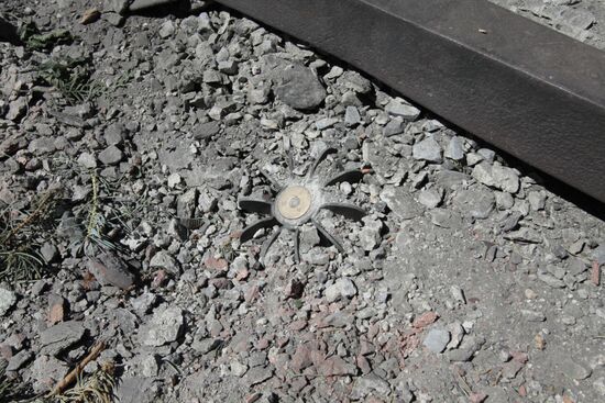 Consequences of shelling in Donetsk Region