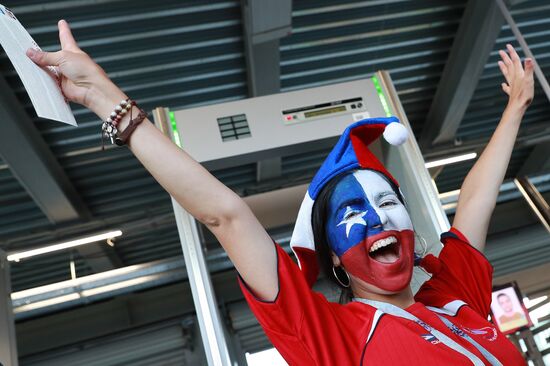 Football. 2017 FIFA Confederations Cup. Germany vs. Chile