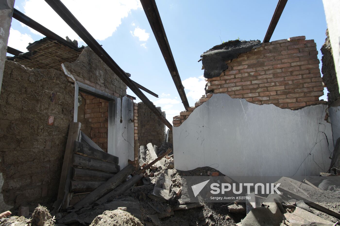 Consequences of shelling in Donetsk Region