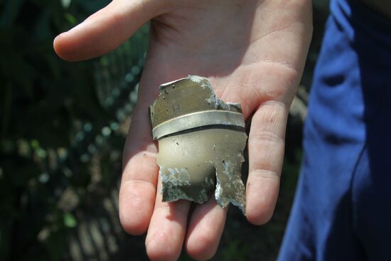 Consequences of shelling in Donetsk Region