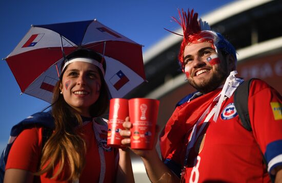 Football. 2017 FIFA Confederations Cup. Germany vs. Chile