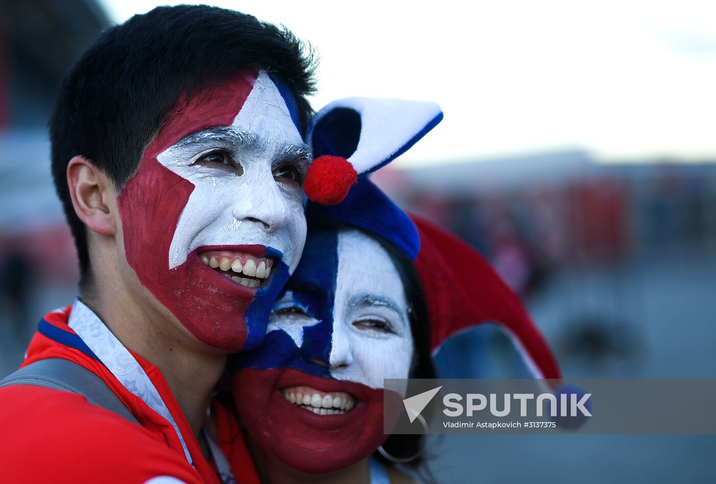 Football. 2017 FIFA Confederations Cup. Germany vs. Chile