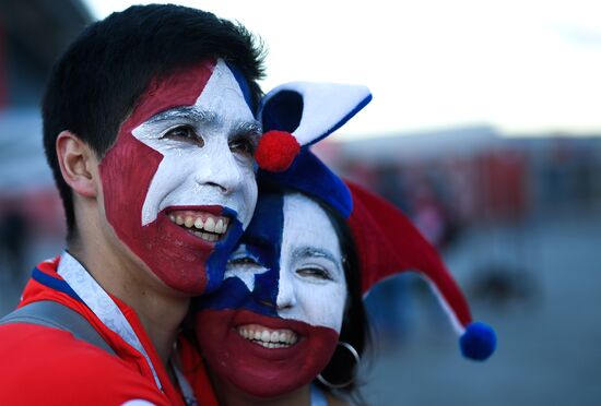 Football. 2017 FIFA Confederations Cup. Germany vs. Chile