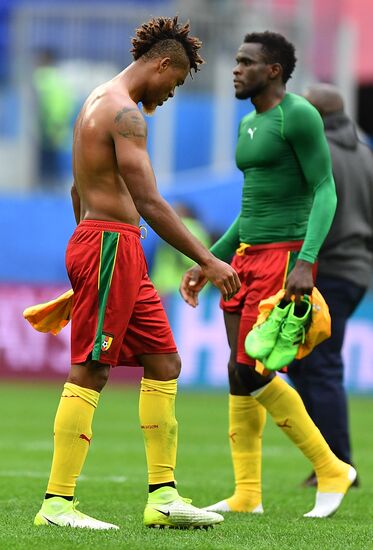 Football. 2017 FIFA Confederations Cup. Cameroon vs. Australia