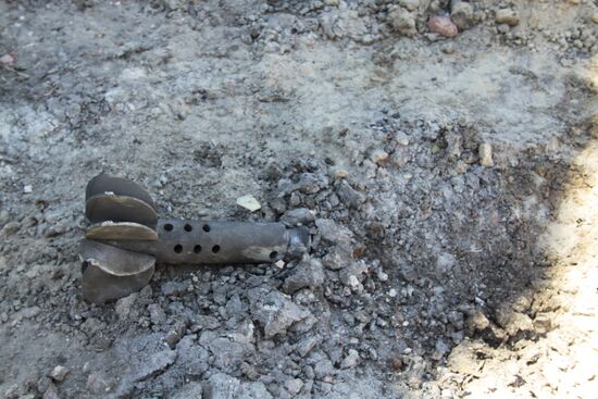 Consequences of shelling in Donetsk Region