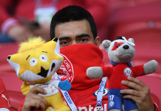 Football. 2017 FIFA Confederations Cup. Germany vs. Chile