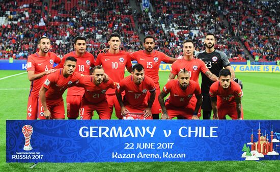 Football. 2017 FIFA Confederations Cup. Germany vs. Chile