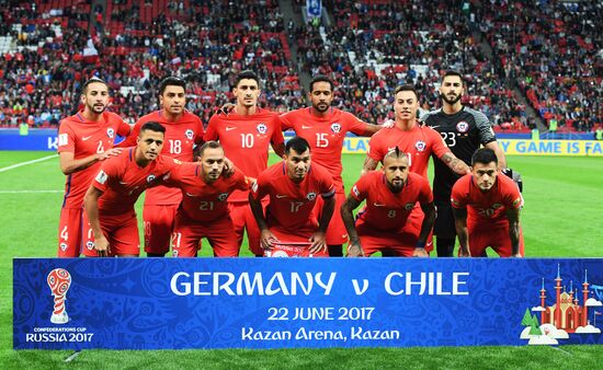 Football. 2017 FIFA Confederations Cup. Germany vs. Chile