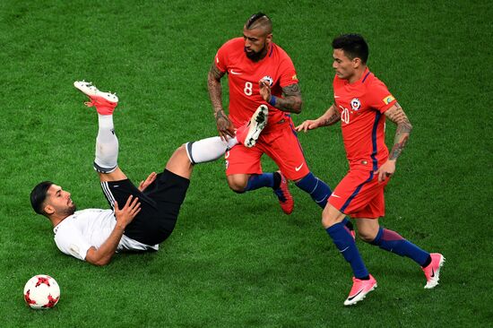 Football. 2017 FIFA Confederations Cup. Germany vs. Chile