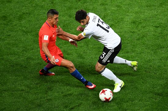 Football. 2017 FIFA Confederations Cup. Germany vs. Chile