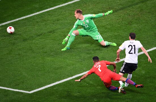 Football. 2017 FIFA Confederations Cup. Germany vs. Chile