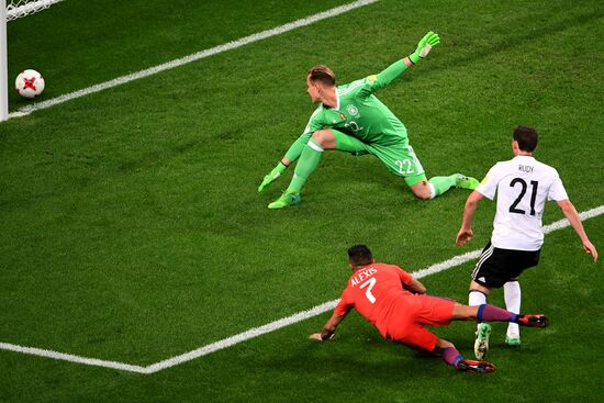 Football. 2017 FIFA Confederations Cup. Germany vs. Chile