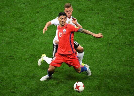 Football. 2017 FIFA Coand nfederations Cup. Germany vs. Chile