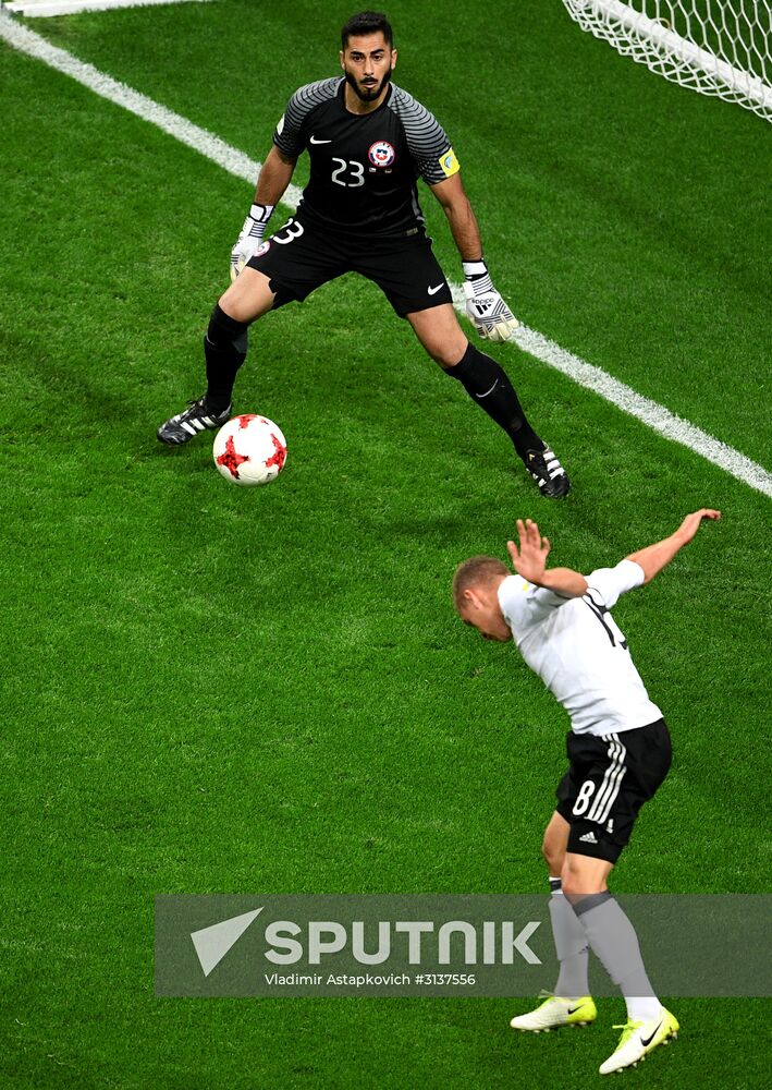 Football. 2017 FIFA Confederations Cup. Germany vs. Chile