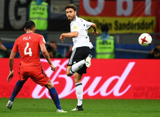 Football. 2017 FIFA Confederations Cup. Germany vs. Chile