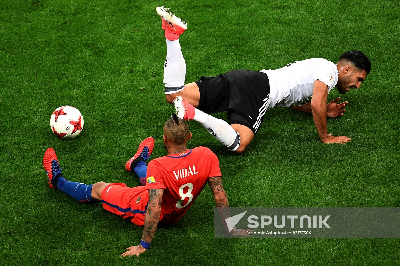 Football. 2017 FIFA Confederations Cup. Germany vs. Chile