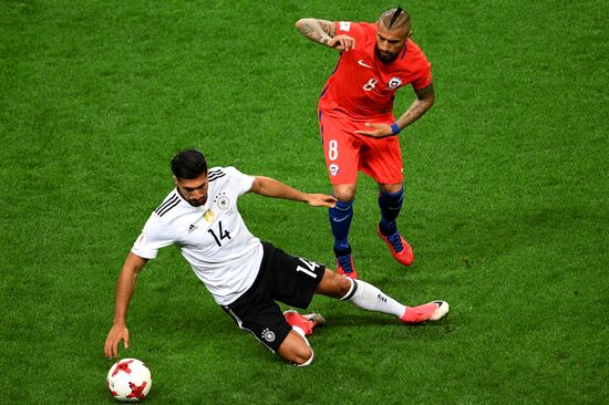 Football. 2017 FIFA Confederations Cup. Germany vs. Chile