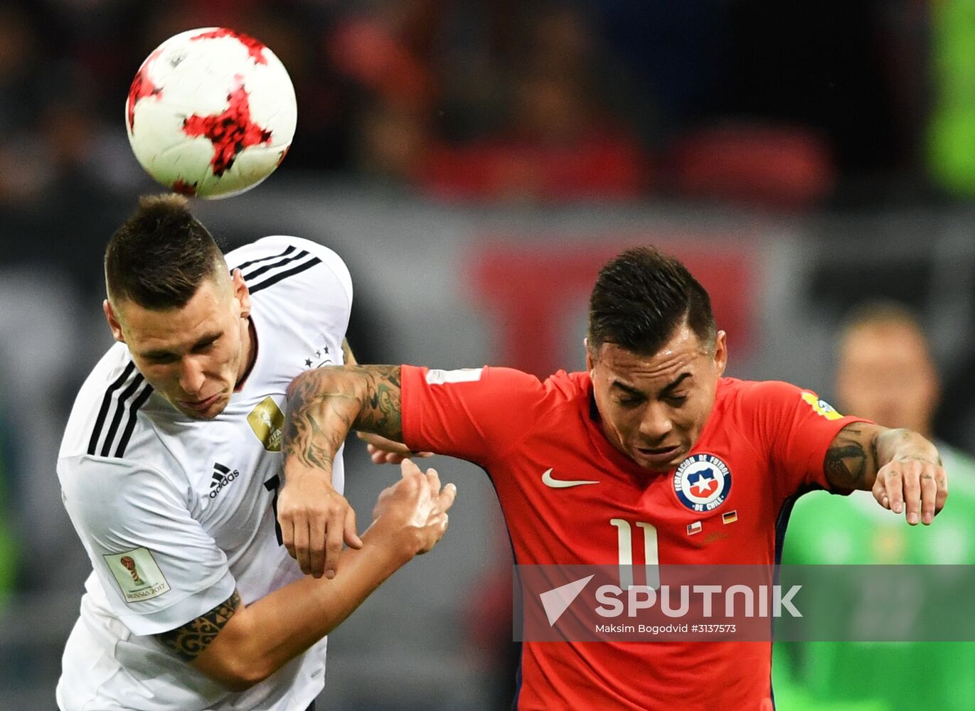 Football. 2017 FIFA Confederations Cup. Germany vs. Chile