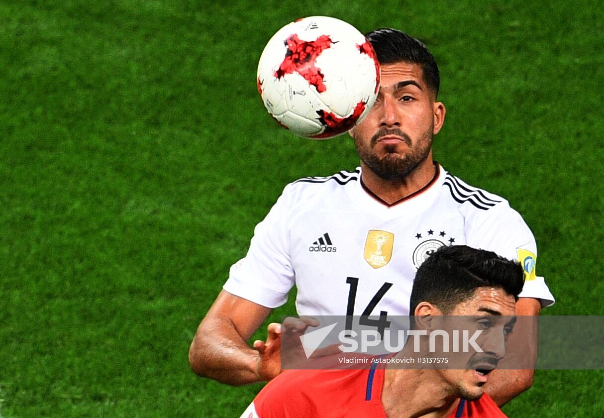 Football. 2017 FIFA Confederations Cup. Germany vs. Chile