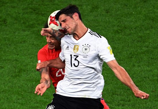 Football. 2017 FIFA Confederations Cup. Germany vs. Chile
