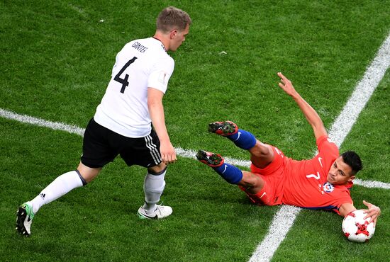 Football. 2017 FIFA Confederations Cup. Germany vs. Chile