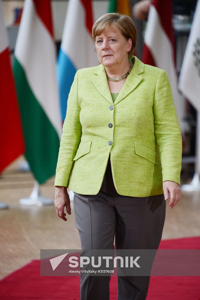 EU summit in Brussels