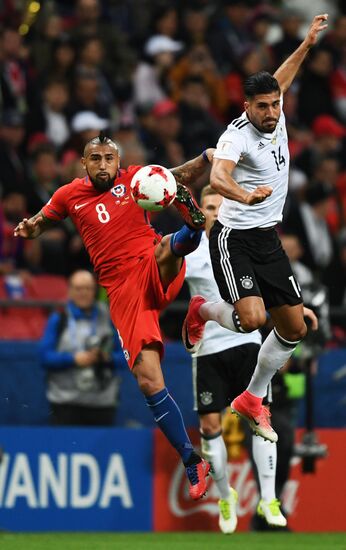 Football. 2017 FIFA Confederations Cup. Germany vs. Chile