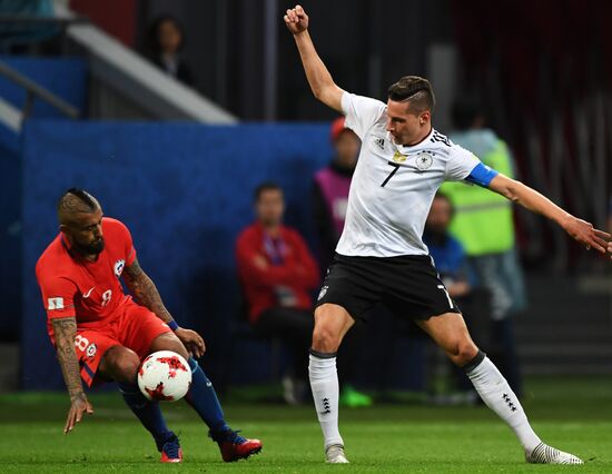 Football. 2017 FIFA Confederations Cup. Germany vs. Chile