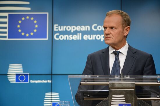 EU summit in Brussels