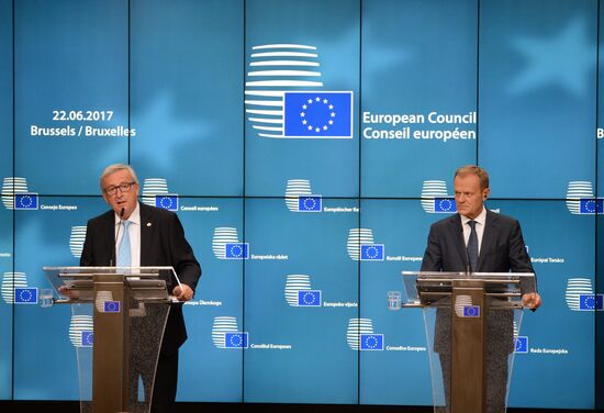 EU summit in Brussels