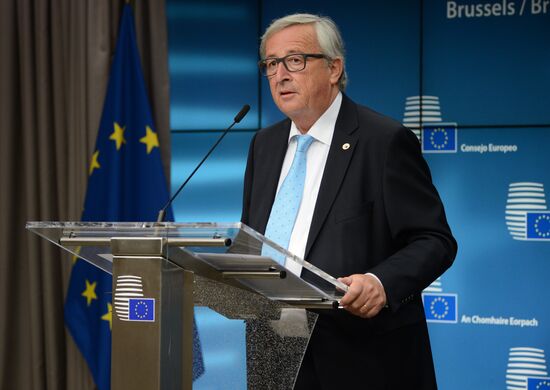 EU summit in Brussels