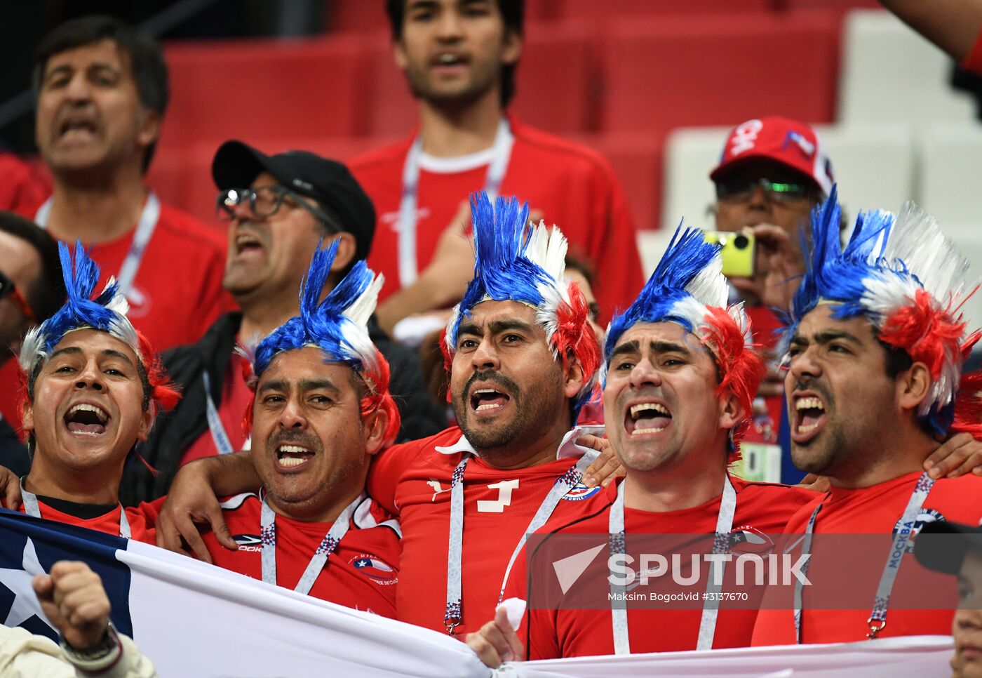 Football. 2017 FIFA Confederations Cup. Germany vs. Chile