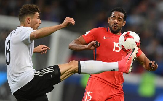 Football. 2017 FIFA Confederations Cup. Germany vs. Chile