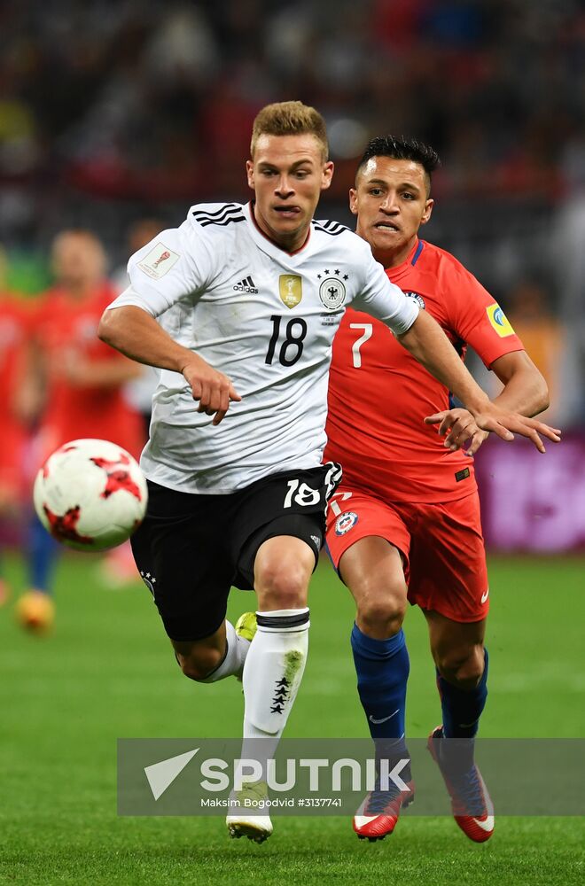 Football. 2017 FIFA Confederations Cup. Germany vs. Chile
