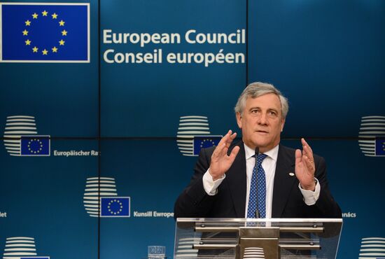 EU summit in Brussels