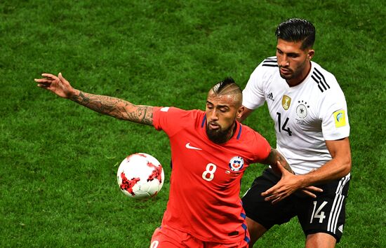 Football. 2017 FIFA Confederations Cup. Germany vs. Chile