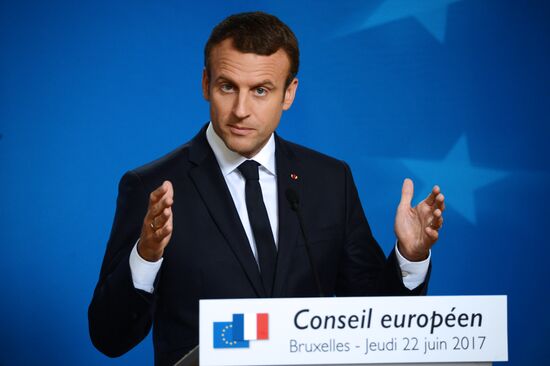 EU summit in Brussels