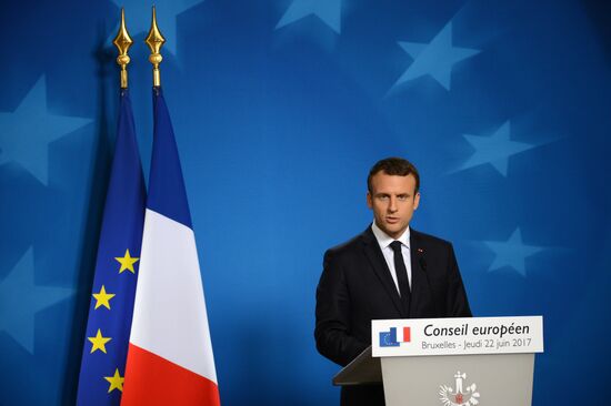 EU summit in Brussels