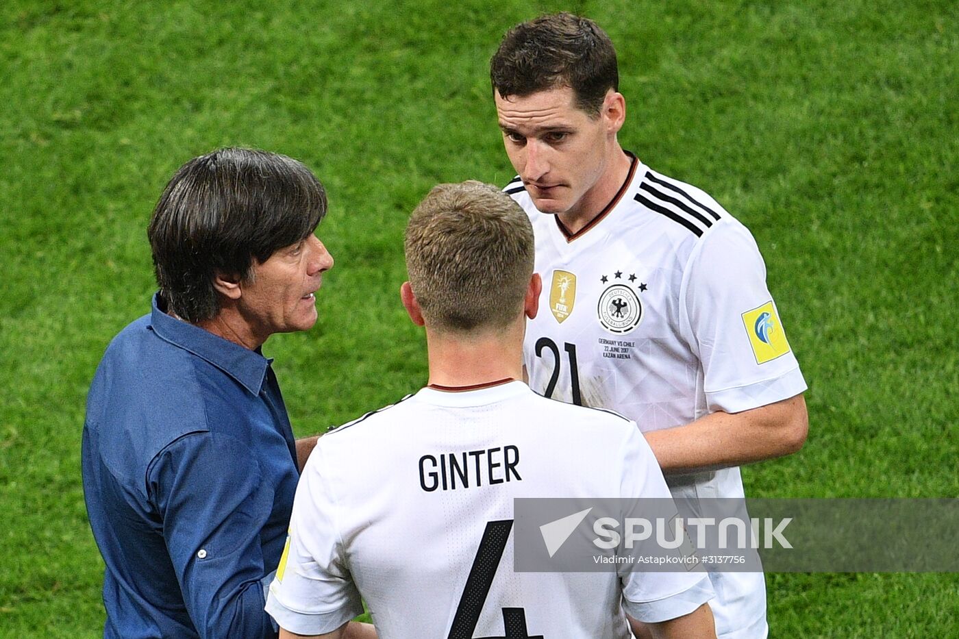 Football. 2017 FIFA Confederations Cup. Germany vs. Chile